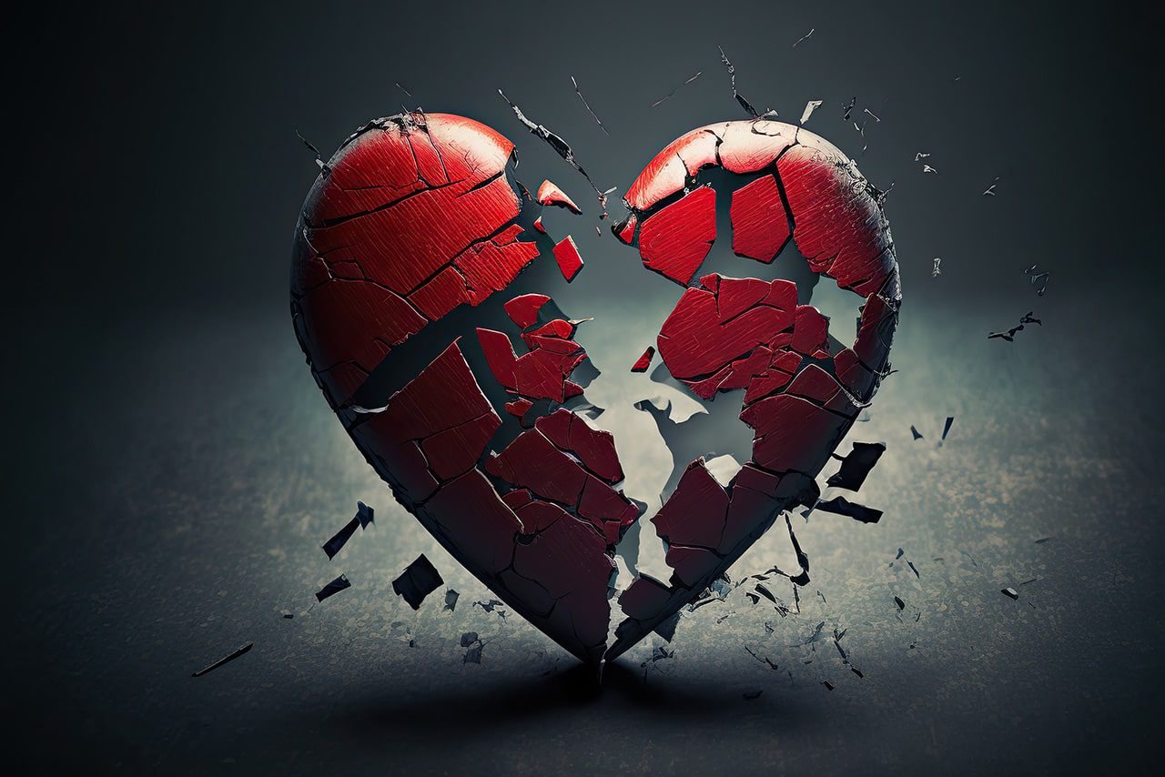 Broken heart in marriage