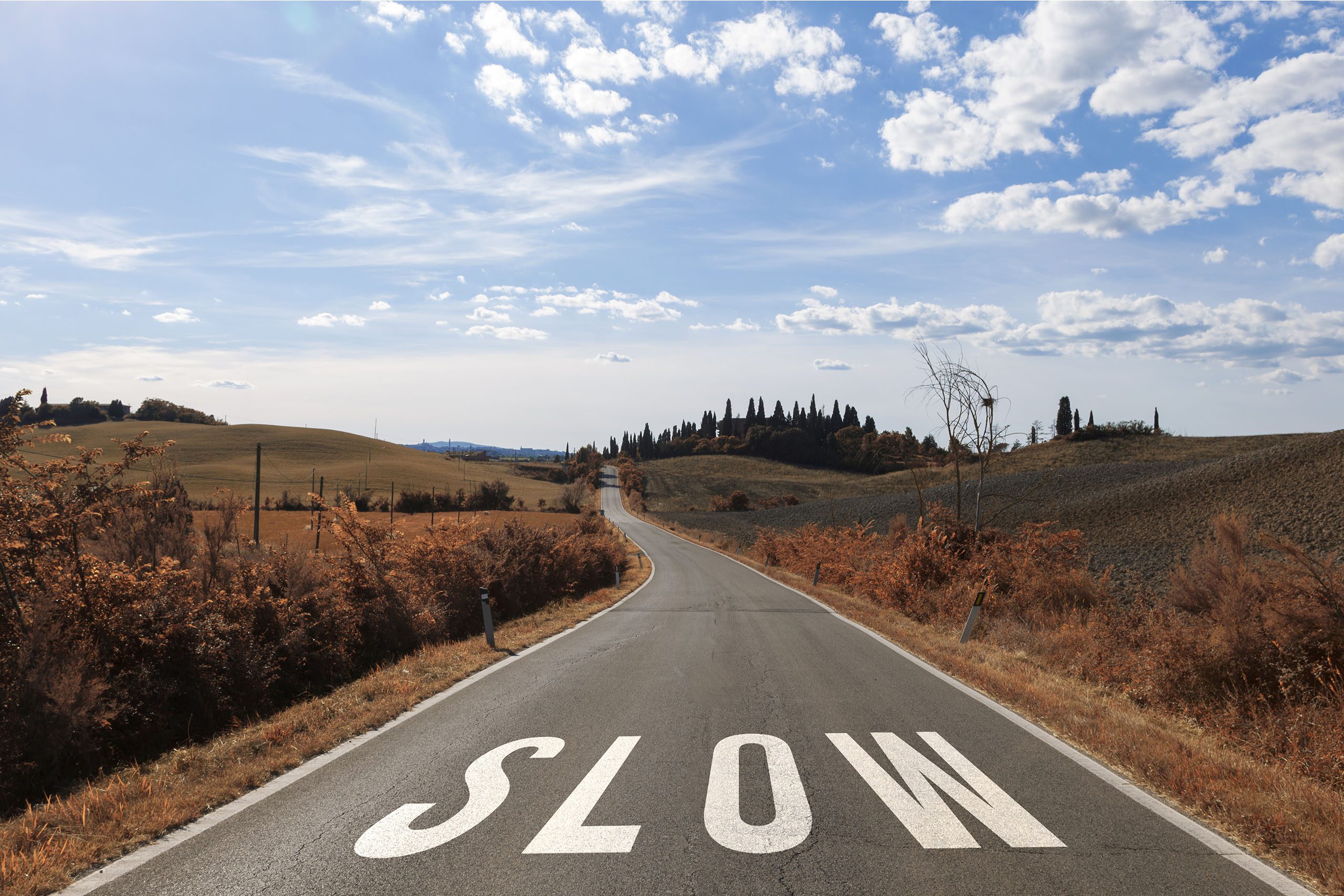Slow road